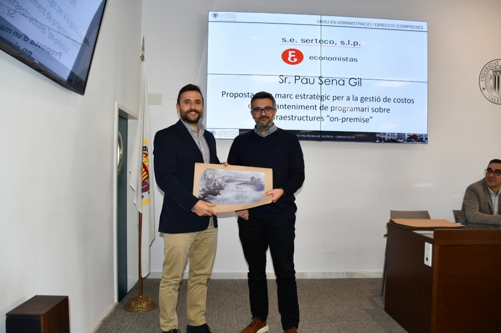 Premios a los mejores Trabajos de Fin de Grado y Fin de Máster de la UPV en su Campus de Alcoy