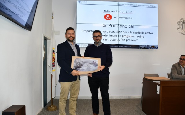 Premios a los mejores Trabajos de Fin de Grado y Fin de Máster de la UPV en su Campus de Alcoy