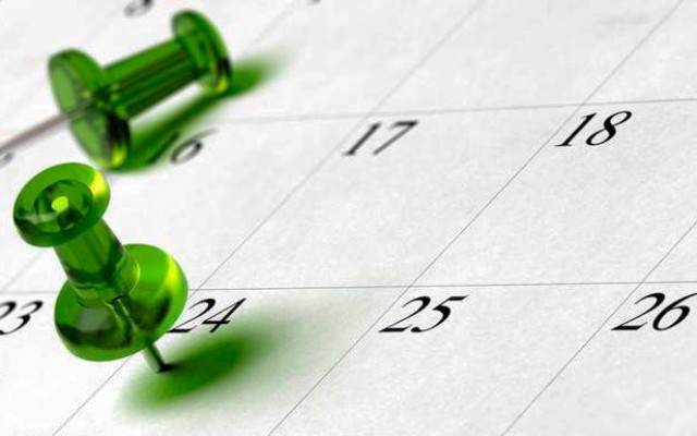 Calendario laboral: días festivos de 2018