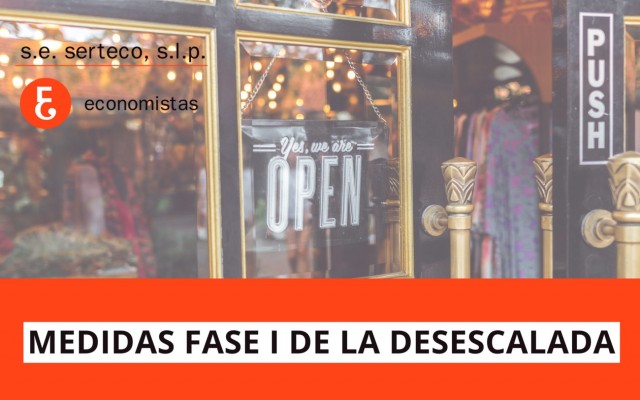 ¿Qué cuestiones debo tener en cuenta en la Fase I de la desescalada?